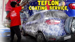 Our experts in action our unique Teflon Coating process  5kcarcare autodetailing tefloncoating [upl. by Macri]