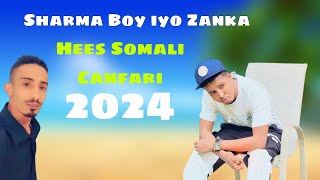 SHARMA BOY IYO ZANKA  HEES SOMALI CANFARI AH I 2024 [upl. by Nhor481]