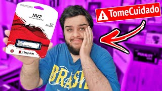 CUIDADO ao COMPRAR SSD M2 NVME da KINGSTON [upl. by Werdnael]