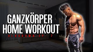 Vlogdown Ep 7  GANZKÖRPER HOME WORKOUT  REALTALK [upl. by Nabatse101]