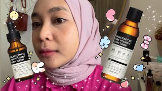 SOMEBYMI GALACTOMYCES VIT C TONER SERUM REVIEW koreanskincare shopeehaul somebymi somebymiserum [upl. by Domph]