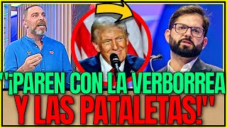 ¡¡MOMENTO ÉPICO Neme SACÓ A PASEAR a Boric por DENOSTAR a Trump y LE MANDÓ UN RECADO por PICOTA [upl. by Bail482]