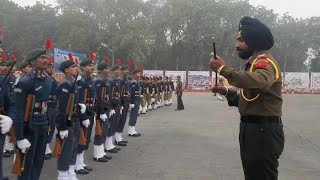 RDC 2023  Air NCC Cadets practicing for Guard of Honour  Full Josh amp Energy [upl. by Ramah]