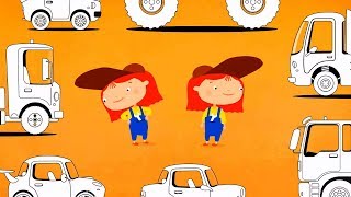 Colori in italiano per bambini con la Dottoressa McWheelieAlbum da colorare [upl. by Keifer]