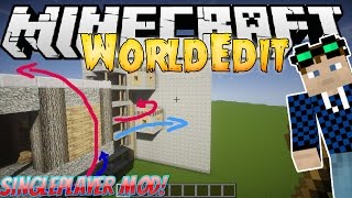 MINECRAFT  WORLDEDIT MOD ⛏ 18 SCHNELLER BAUEN GEBÄUDE KOPIERENEINFÜGEN amp MEHR [upl. by Hctim]