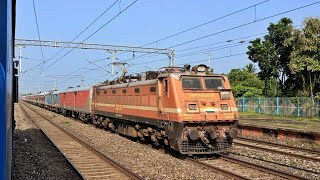 12513 Secunderabad Junction to Silchar Superfast Express skipping Belakoba  Indian Railways [upl. by Franckot]