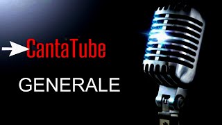 CantaTube  GENERALE  karaoke FDe Gregori [upl. by Aihsrop]