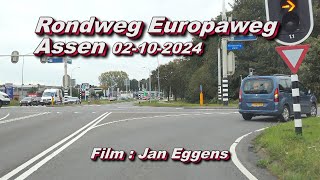 Rondweg Europaweg Assen 02 10 2024 [upl. by Domini]