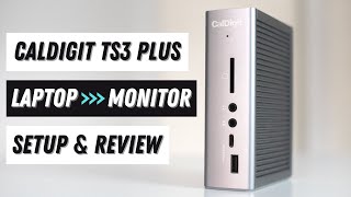 How to Turn Your Laptop Into a Desktop CalDigit TS3 Plus Setup amp Review [upl. by Eceinwahs939]