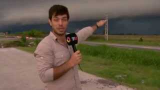 Cazatormentas al ataque Tormentas por la Pcia de BsAs con José Bianco por TN  Stormchaser [upl. by Nodyl]