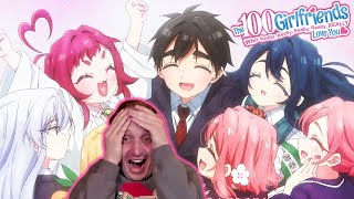 BEST HAREM ANIME EVER The 100 Girlfriends Who Really REALLY Love You Episode 12 FINALE Reaction [upl. by Mill]