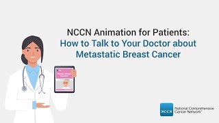 NCCN Animation for Patients How to Talk to Your Doctor about Metastatic Breast Cancer [upl. by Martainn]