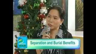 GSIS  GMH  GSIS Separation and Burial Benefits part 1 of 3 [upl. by Lirret]