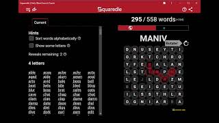 AI Solve Special Squaredle Hanukkah 2023 ASMR 5 of 8 [upl. by Ahsimot502]