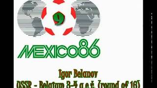 World Cup Best Goals n°9 Mexico 1986 Top 20 [upl. by Atiek740]