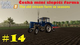 HNOJENÍ POLE  ZRYCHLOVÁNÍ ČASU  Česká mini slepičí farma I FS19 se seasons módem 14 [upl. by Parhe114]