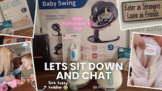 Let’s Sit Down And Chat  Items I’ve purchased for baby  Gratitude clutterfreeliving [upl. by Ehcropal]