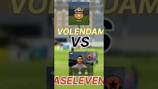 VOLENDAM vs ASELEVEN football match shortsfeed football fifa viralreels viralvideo soccer [upl. by Eeniffar179]