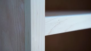 Making A Solid Wood Face Frame For A Cabinet [upl. by Ayyidas]