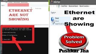 Ethernet Not Showing up in Network connections for Desktop Or Laptop [upl. by Norrie]