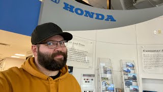 Day Off Oil Change at the Honda Shop [upl. by Liek]