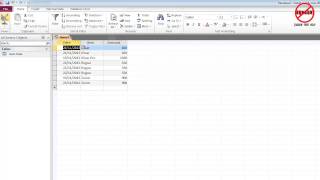 Microsoft Access How to Use Make Table Query [upl. by Novihs852]