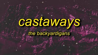 The Backyardigans  Castaways Lyrics  castaways we are castaways ahoy there ahoy we are castaways [upl. by Greer]