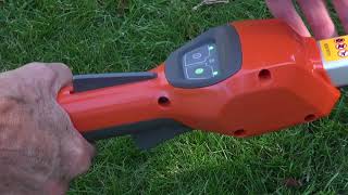 Husqvarna Battery Trimmer the superb Husqvarna 115iL [upl. by Tamer]