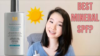 Skinceuticals Physical Fusion Tinted Sunscreen UV Defense SPF 50 Review [upl. by Greff]