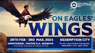 RCCG MARCH 2024 SPECIAL HOLY GHOST SERVICE [upl. by Kcinom295]