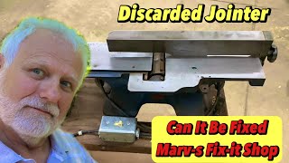 Fixing my broken jointer  Can it be saved diyprojects repair restore [upl. by O'Carroll280]