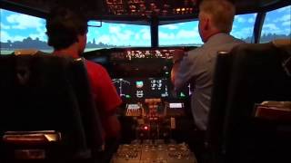 Boeing 737800 Flight Simulator  AWESOME Experience [upl. by Tengler302]