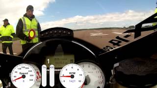 ZX14 08 Top Speed Run Standing Mile  1462014 Halli [upl. by Maurie]