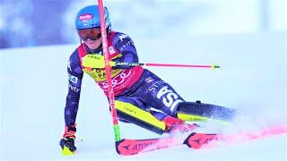 Mikaela SHIFFRIN  Slalom Run 2  Sestriere ITA  2022  2nd Place [upl. by Sirac508]