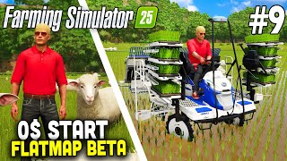 Start with 0 on FLAT MAP in FS25 🚜9 [upl. by Yromem]