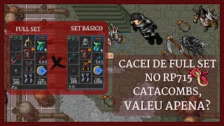 Tibia Hunt RP 715 Solo Oramond Catacombs Full set será que mudou algo [upl. by Anahtor479]