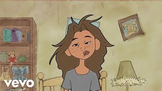 Leslie Grace  Un Buen Día Official Video  Animated [upl. by Anol]