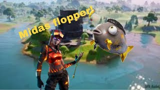 Midas flopper in fortnite caught It was epic [upl. by Terbecki]