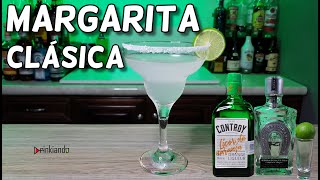 ¿Cómo Preparar LA MARGARITA CLÁSICA 🍸  Margarita Original  Margarita Tradicional  Drinkiando [upl. by Yroc506]