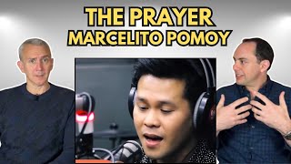 FIRST TIME HEARING The Prayer by Marcelito Pomoy REACTION [upl. by Esille711]