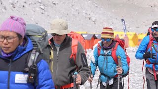 GLOBALink  French Qomolangma climbers sports bridge different cultures [upl. by Morgan]