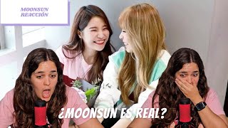 ¿MOONSUN ES REAL  Moonbyul amp Solar de Mamamoo  REACCIÓNREACTION [upl. by Ree]