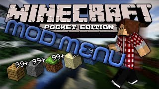 iOS Minecraft PE Mods 081 Einstellbar  Sprintmod unendliche Items etc [upl. by Nailuj]