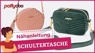 Taschen nähen  Anleitung für edle Handtaschen aus Kunstleder mit Reißverschluss [upl. by Correna]