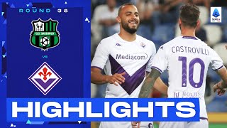 SassuoloFiorentina 13  La Viola secure resounding win Goals amp Highlights  Serie A 202223 [upl. by Welch]