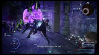 FINAL FANTASY XV Costlemark Tower dungeon defeat the monster in the innermost sanctum pt5 [upl. by Nosnirb]