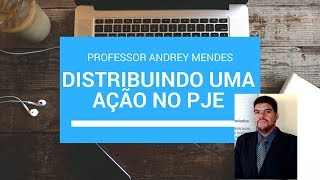 Como distribuir um NOVO PROCESSO no PJe [upl. by Greenstein519]