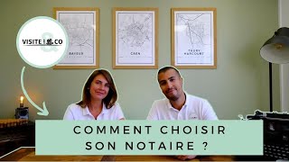 Comment choisir son notaire Réponse dans la Minute du Propriétaire par Visite amp Co [upl. by Nashbar]