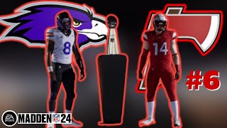 SUPER BOWL REMATCH  Madden 24  London Lumberjacks Relocation Franchise  Ep 6【4K】 [upl. by Sirahc]