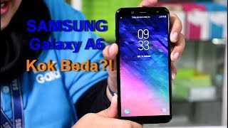 Unboxing Samsung Galaxy A6 Kok Beda dengan Seri A Lainnya [upl. by Candra890]